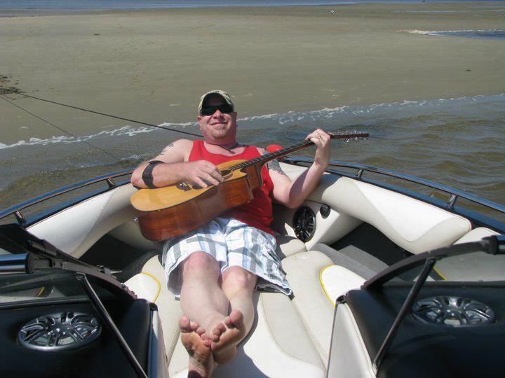 Rick on the water